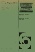 Bang & Olufsen - Beomaster_1100-Schematic
